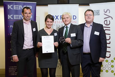 Edgar Taylor project receives award from Oxford Preservation Trust 