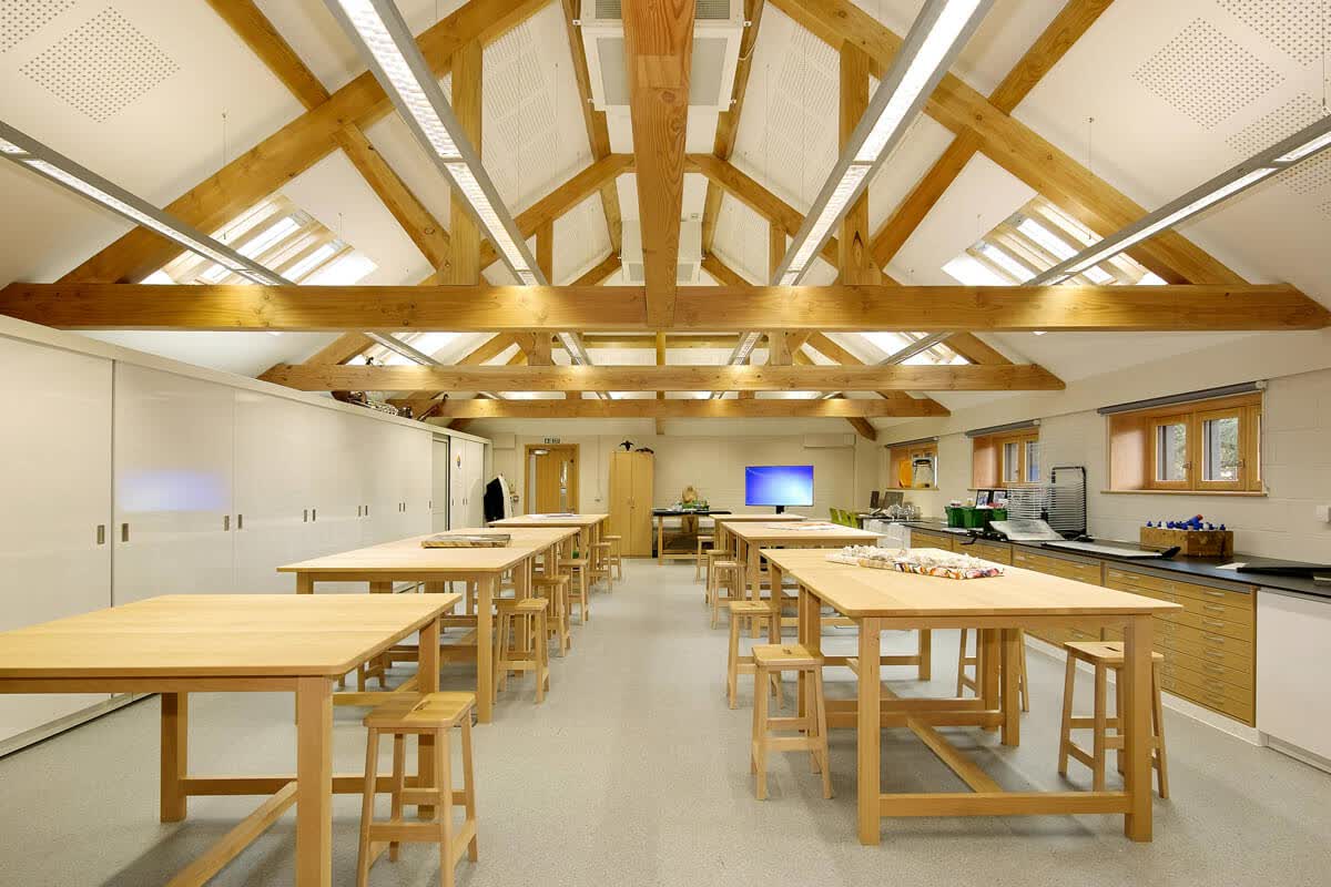 Edgar Taylor | Shiplake College, Art, music and library facility, Shiplake College, Henley, Oxfordshire